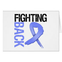 Esophageal Cancer Fighting Back Greeting Card
