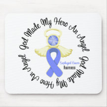 Esophageal Cancer God Made My Hero An Angel Mouse Pads
