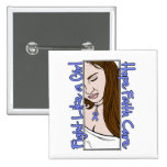 Esophageal Cancer Hope Fight Like A Girl buttons