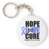 Esophageal Cancer Hope Love Cure Key Chains