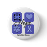 Esophageal Cancer Hope Love Inspire Awareness buttons