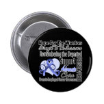 Esophageal Cancer Hope Tribute Collage buttons