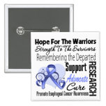 Esophageal Cancer Hope Tribute Collage buttons