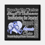 Esophageal Cancer Hope Tribute Collage magnets