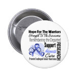 Esophageal Cancer Hope Tribute Collage buttons