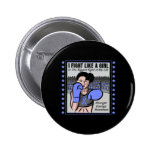 Esophageal Cancer I Fight Like A Girl Battle buttons