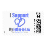 Esophageal Cancer I Support Father-in-Law Postage Stamp