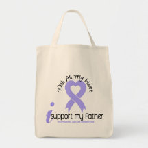 Esophageal Cancer I Support My Father Tote Bag