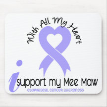 Esophageal Cancer I Support My Mee Maw Mouse Pad