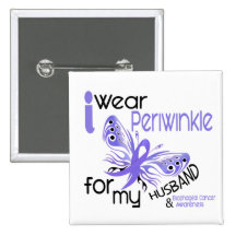 Esophageal Cancer I WEAR PERIWINKLE FOR MY HUSBAND Pin