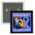 Esophageal Cancer Mission We Can Do It buttons