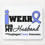 Esophageal Cancer Periwinkle Ribbon For My Husband mousepads
