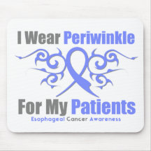 Esophageal Cancer Periwinkle Ribbon Patients Mousepad