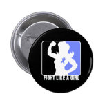 Esophageal Cancer Strength Fight Like A Girl buttons
