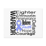 Esophageal Cancer Warrior Collage Post Card