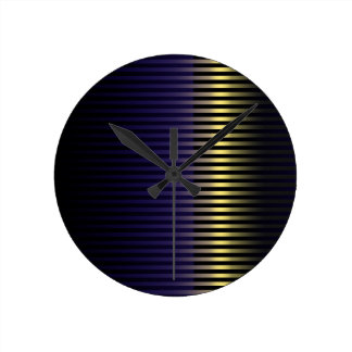 ESOTERIC ABSTRACT STRIPES WALLCLOCK