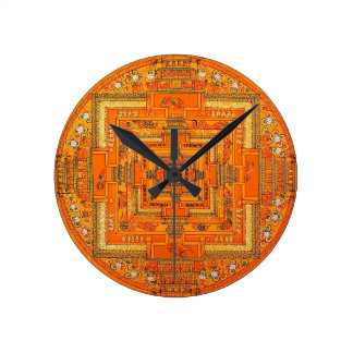 ESOTERIC MANDALA WALL CLOCK DESIGN