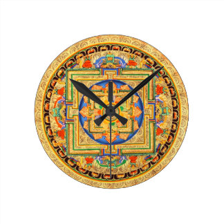 ESOTERIC MANDALA WALL CLOCK DESIGN