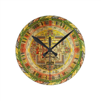 ESOTERIC MANDALA WALL CLOCK DESIGN