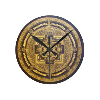 ESOTERIC MANDALA WALL CLOCK DESIGN