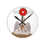 Esoteric Pelican Round Clock