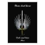 Espada coa alas anuncios personalizados