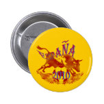 España 2010 Grunge Toro soccer ball gifts Button