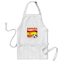 España Campeón del Mundo 2010 Sudáfrica Apron
