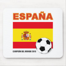 España Campeón del Mundo Mouse Pads