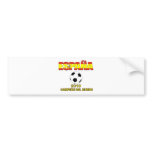 España Campeones del Mundo t-shirt 2010 Bumper Sticker