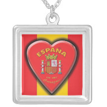 España en el Corazón Necklace