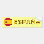 Espana Pegatina De Parachoque