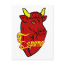 Espana Toro Spanish Bull for Spain lovers Post Card