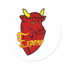 Espana Toro Spanish Bull for Spain lovers Sticker