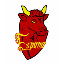 Espana Toro Spanish Bull for Spain lovers t-shirts by Funkart Espana Toro Spanish Bull for Spain lovers t-shirts