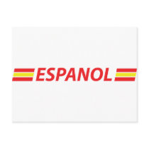 espanol icon postcards
