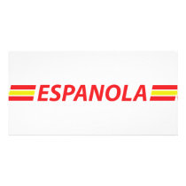 espanola icon photo greeting card