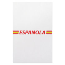 espanola icon personalized stationery