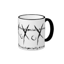 Especially Always designer ringer mug
