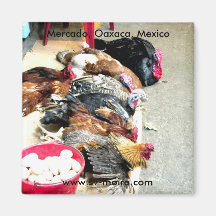 Esperando para ser invitado a la cena Mercado, Oax Iman Para Frigorífico