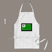 Esperanto Flag aprons