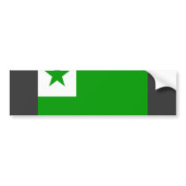 Esperanto Flag bumper stickers