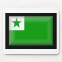 Esperanto Flag mousepads