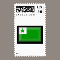 Esperanto Flag stamps