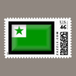 Esperanto Flag postage