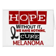 ESPERANZA 2 del melanoma Tarjeta