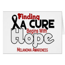 ESPERANZA 5 del melanoma Tarjeton