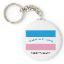 Espírito Santo, Brazil Flag Keychains