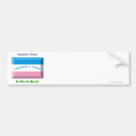 Espírito Santo Flag Gem Bumper Sticker