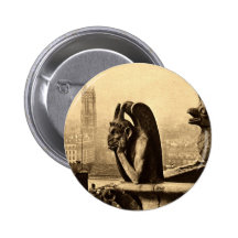 Espíritu necrófago Notre Dame, vintage 1912 de Par Pin